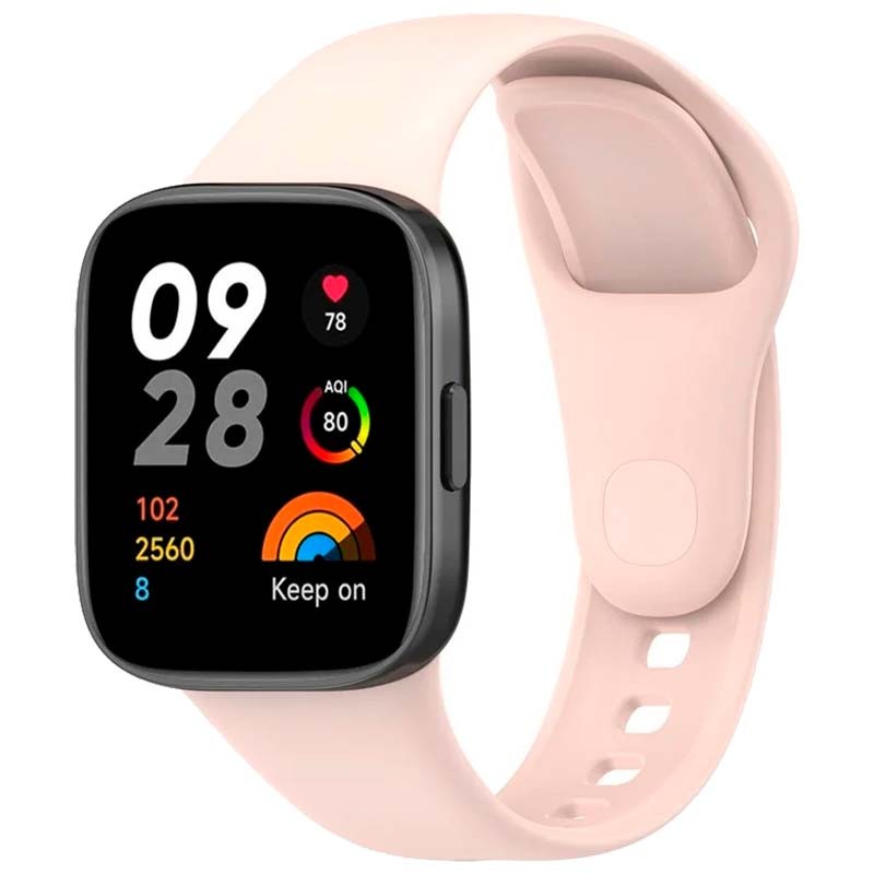 Correa de silicona rosa para Xiaomi Redmi Watch 3 - Ítem