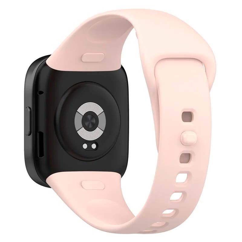 Pulseira de silicone rosa para Xiaomi Redmi Watch 3 - Item1