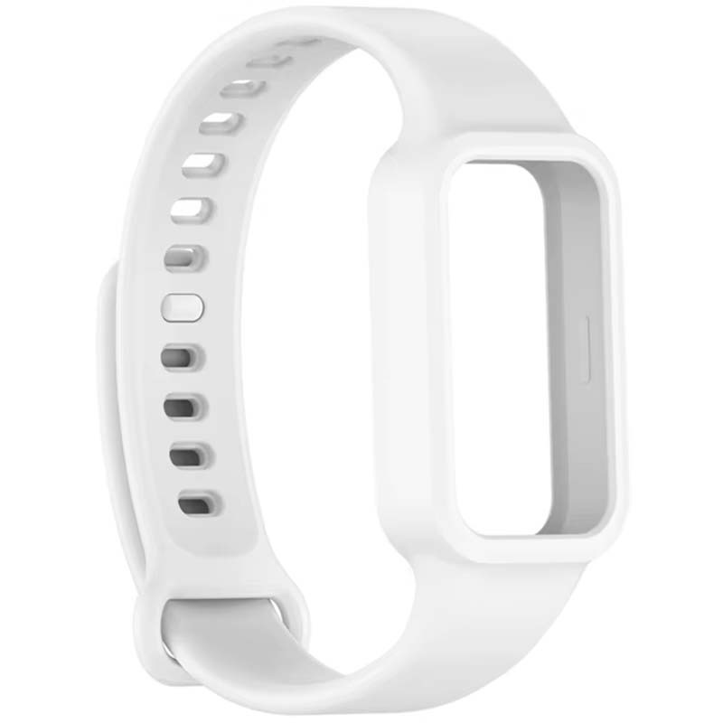 Bracelet en silicone Xiaomi Mi Smart Band 9 Active / Redmi Smart Band 3 Blanc - Ítem