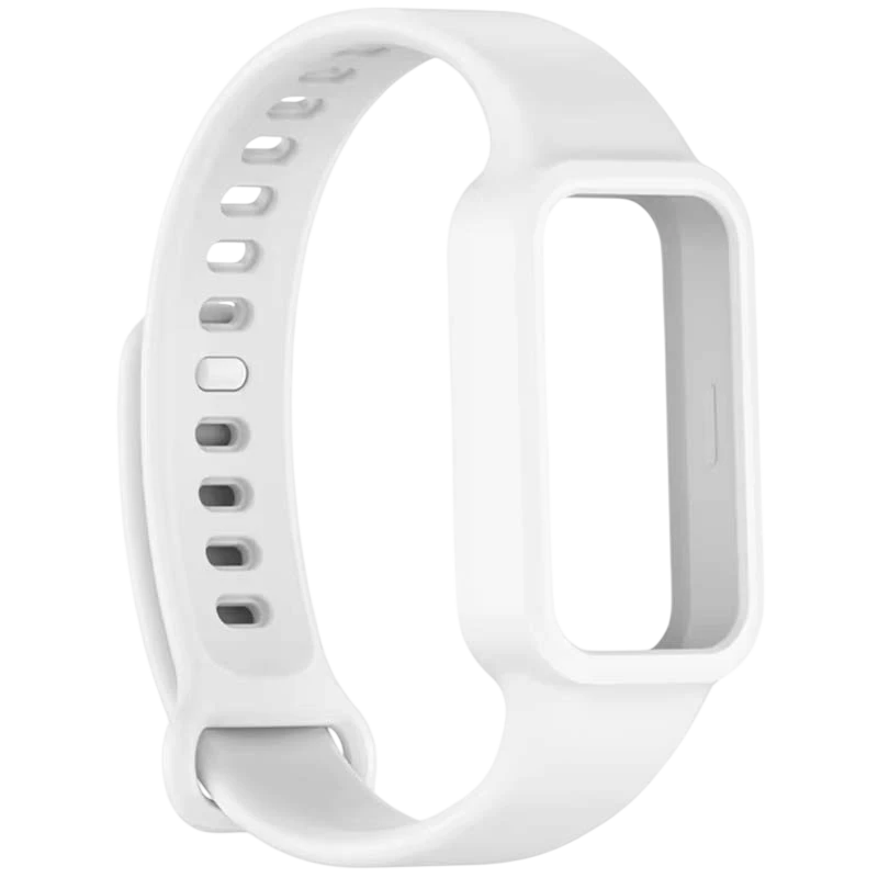 Pulseira de silicone Xiaomi Mi Smart Band 9 Active / Redmi Smart Band 3 Branco - Item