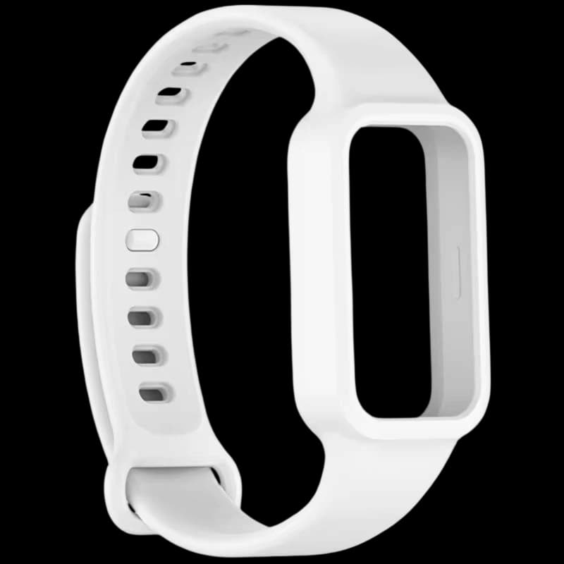 Pulseira de silicone Xiaomi Mi Smart Band 9 Active / Redmi Smart Band 3 Branco