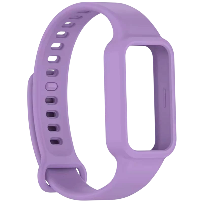 Pulseira de silicone Xiaomi Mi Smart Band 9 Active / Redmi Smart Band 3 Roxo - Item