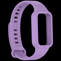 Pulseira de silicone Xiaomi Mi Smart Band 9 Active / Redmi Smart Band 3 Roxo