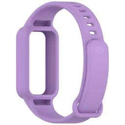 Pulseira de silicone roxa para Xiaomi Smart Band 9 Active - vista traseira