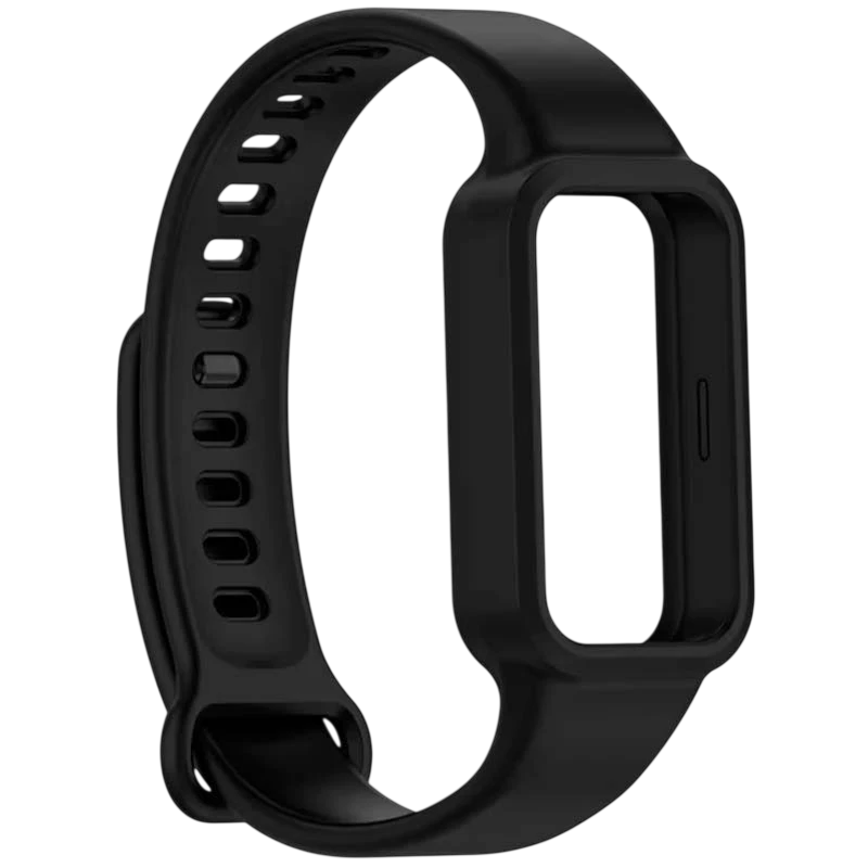 Pulseira de silicone Xiaomi Mi Smart Band 9 Active / Redmi Smart Band 3 Preto - Item