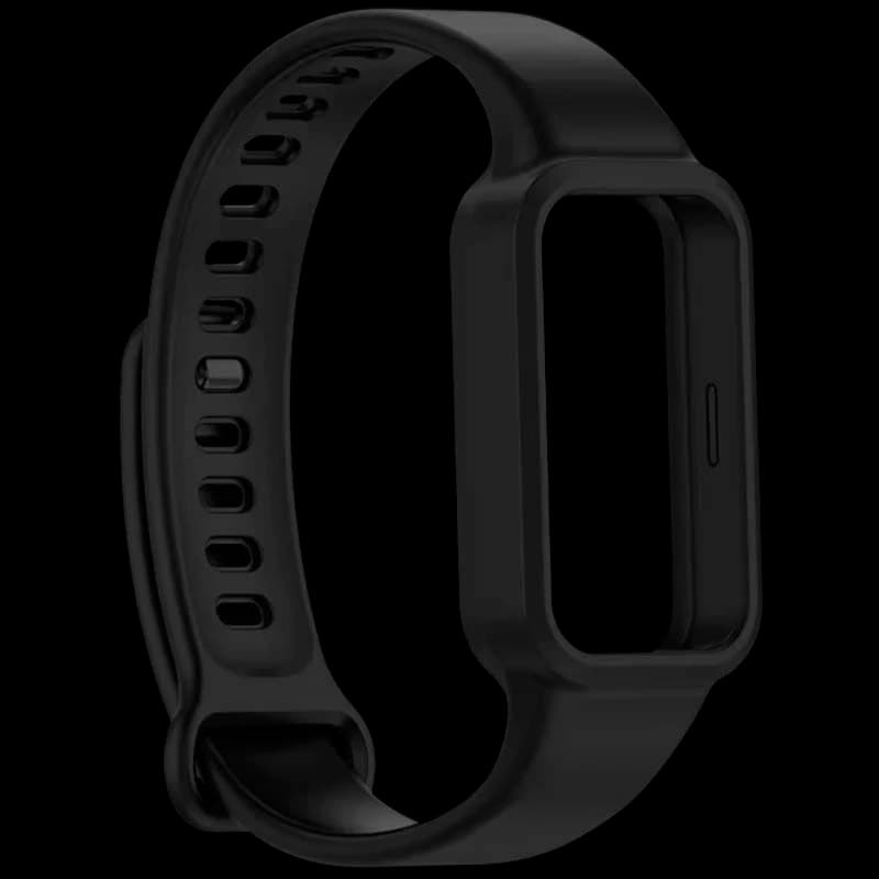 Bracelet en silicone Xiaomi Mi Smart Band 9 Active / Redmi Smart Band 3 Noir