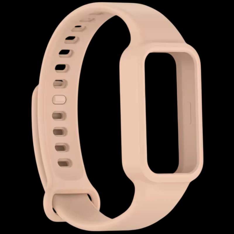 Pulseira de silicone Xiaomi Mi Smart Band 9 Active / Redmi Smart Band 3 Rosa Claro