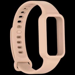 Pulseira de silicone Xiaomi Mi Smart Band 9 Active / Redmi Smart Band 3 Rosa Claro
