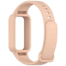 Pulseira de silicone rosa para Xiaomi Smart Band 9 Active - vista traseira