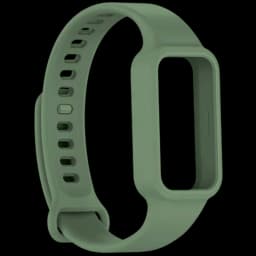 Pulseira de silicone Xiaomi Mi Smart Band 9 Active / Redmi Smart Band 3 Verde Escuro