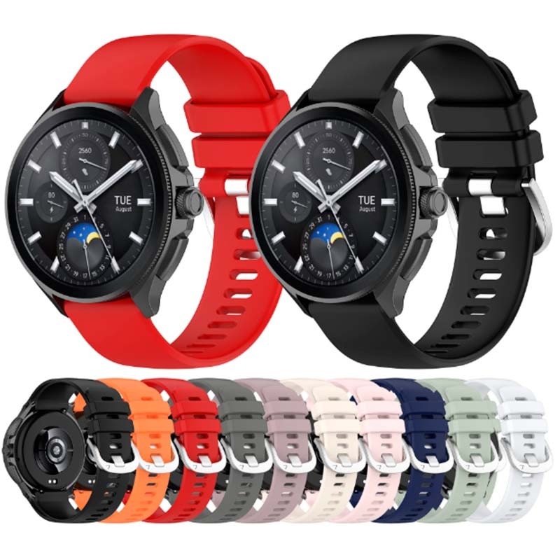 Correa de nailon Xiaomi Watch 2 Pro azul/blanco/rojo - Comprar online