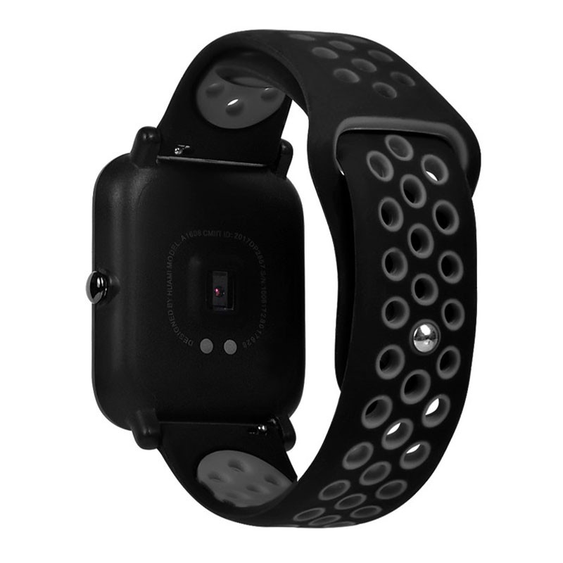Pulseira Universal Sport Silicone 20mm para Smartwatch Xiaomi/Amazfit/Samsung/Huawei/Realme/Ticwatch - Item1