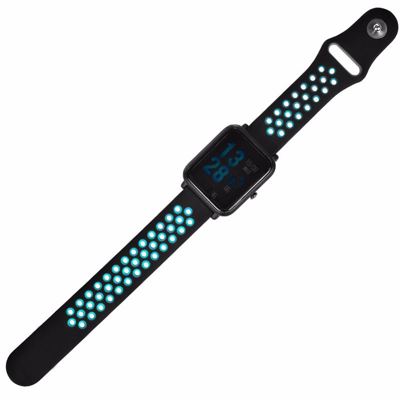 Bracelet Universel Sport Silicone 20mm pour Smartwatch Xiaomi/Amazfit/Samsung/Huawei/Realme/Ticwatch - Ítem2