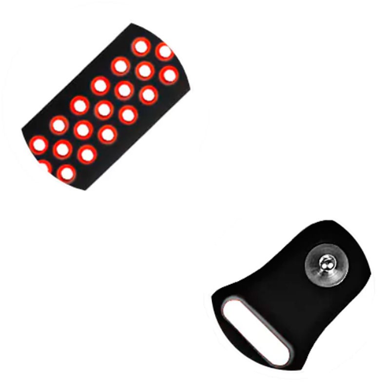Bracelet Universel Sport Silicone 20mm pour Smartwatch Xiaomi/Amazfit/Samsung/Huawei/Realme/Ticwatch - Ítem4
