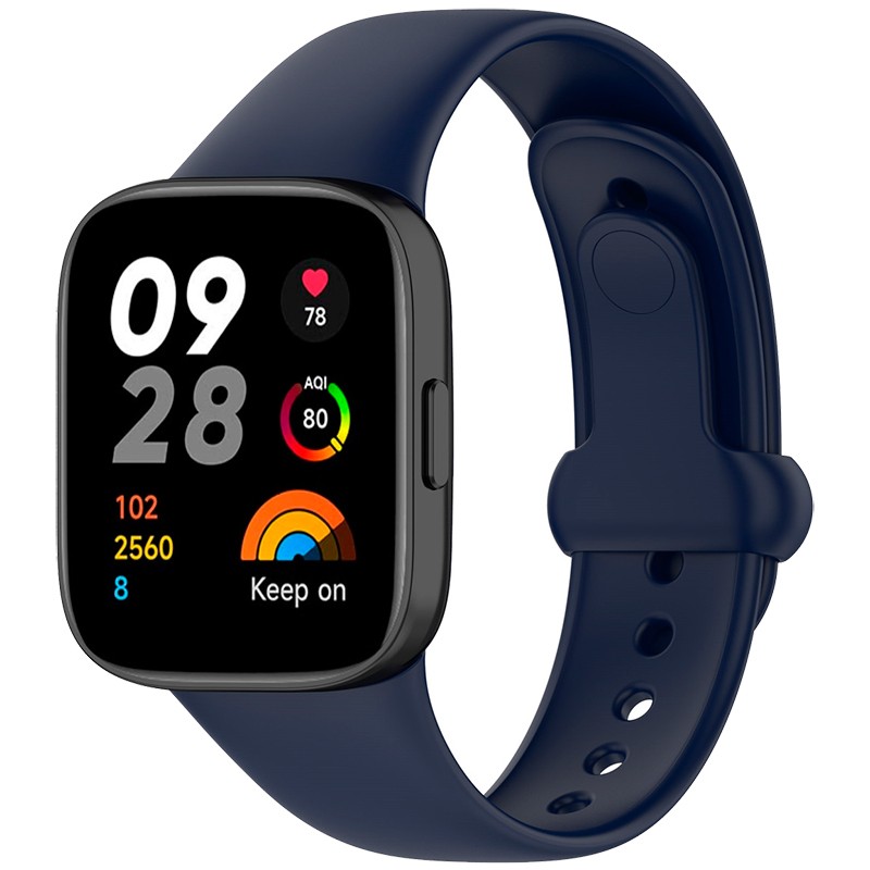Pulseira Sports de silicone azul para Xiaomi Redmi Watch 3 - Item
