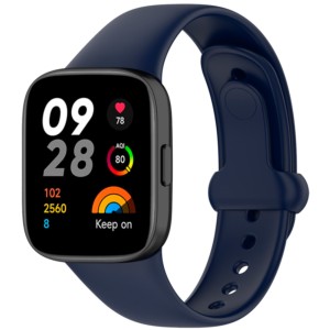 Bracelet Sports en silicone bleue pour Xiaomi Redmi Watch 3