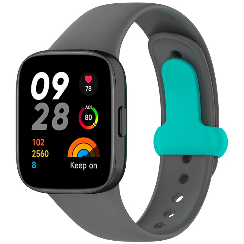 Correa Sports de silicona gris para Xiaomi Redmi Watch 3 - Ítem