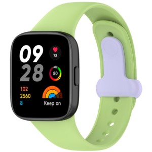 Bracelet Sports en silicone lime pour Xiaomi Redmi Watch 3