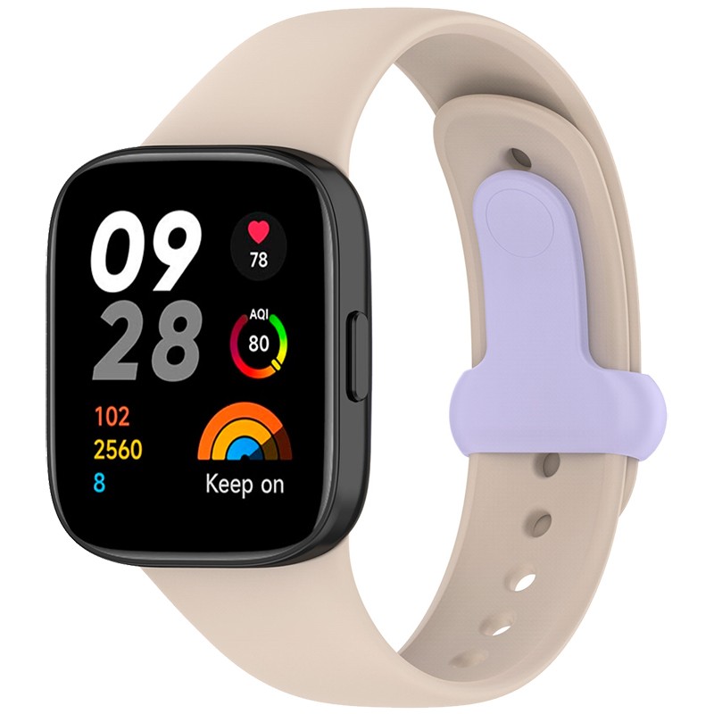Bracelet Sports en silicone ivoire pour Xiaomi Redmi Watch 3 - Ítem