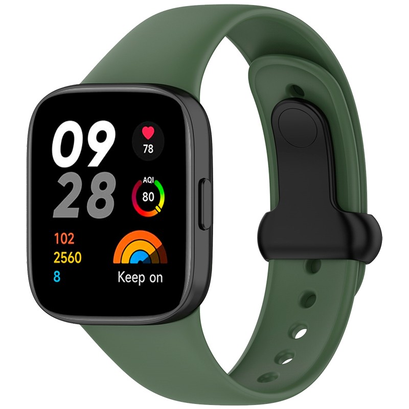 Bracelet Sports en silicone vert pour Xiaomi Redmi Watch 3 - Ítem