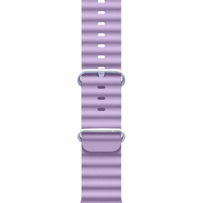 Correa Wave de silicona violeta para Apple Watch 38/40/41mm - Ítem1