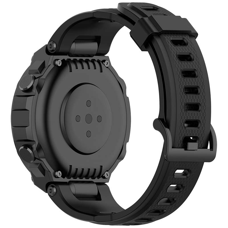 Correa Pioneer para Amazfit T-Rex Pro Negro y Naranja