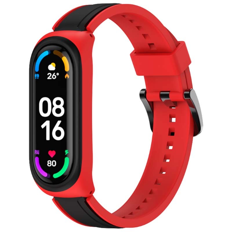 Pulsera de actividad - XIAOMI Mi Band 5, -, Poliuretano termoplástico  (TPU), Negro