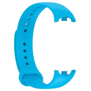 Pulseira de silicone compatível com Xiaomi Smart Band 8 na cor Azul