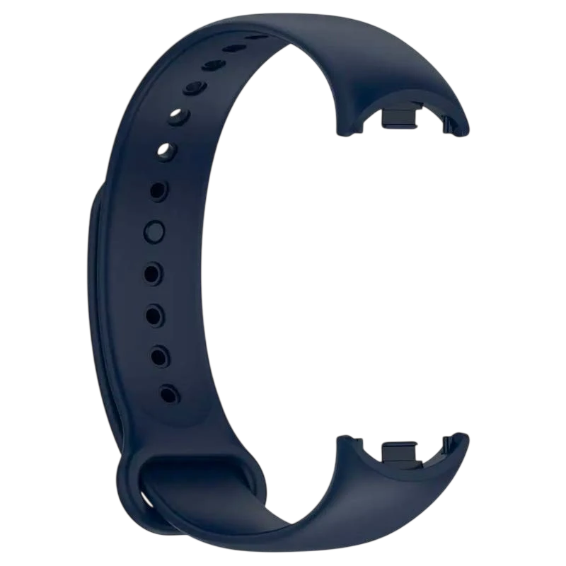 Correa de silicona compatible con Xiaomi Smart Band 8 en color Azul Marino - Ítem