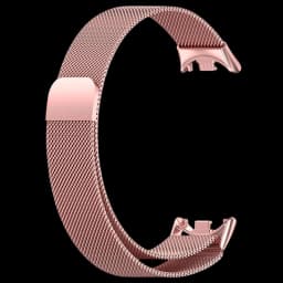 Correa milanesa magnética rosa para Xiaomi Smart Band 8