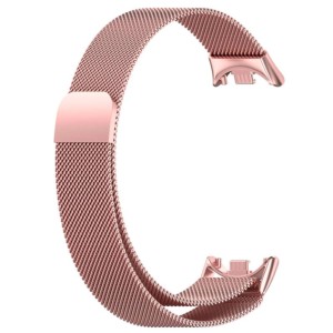 Correa milanesa magnética rosa para Xiaomi Smart Band 8