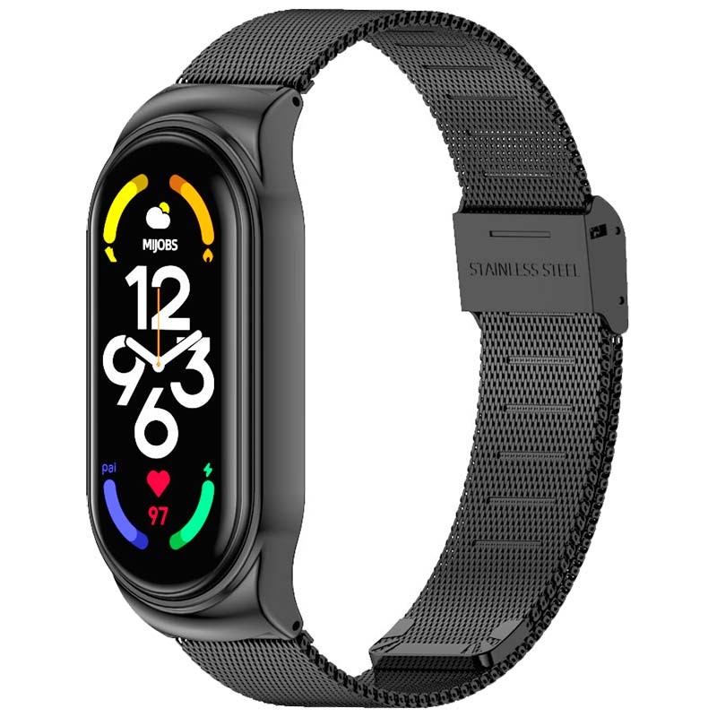 Pulseira Xiaomi Smart Band 7 Milanesa Clipe Preto - Item