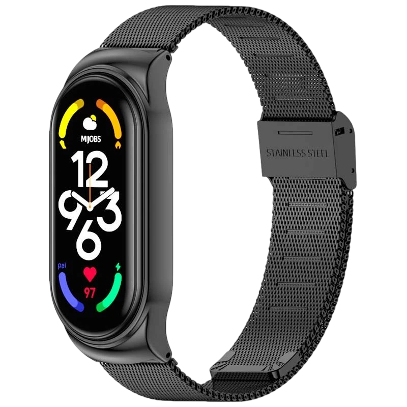 Pulseira Xiaomi Smart Band 7 Milanesa Clipe Preto - Item