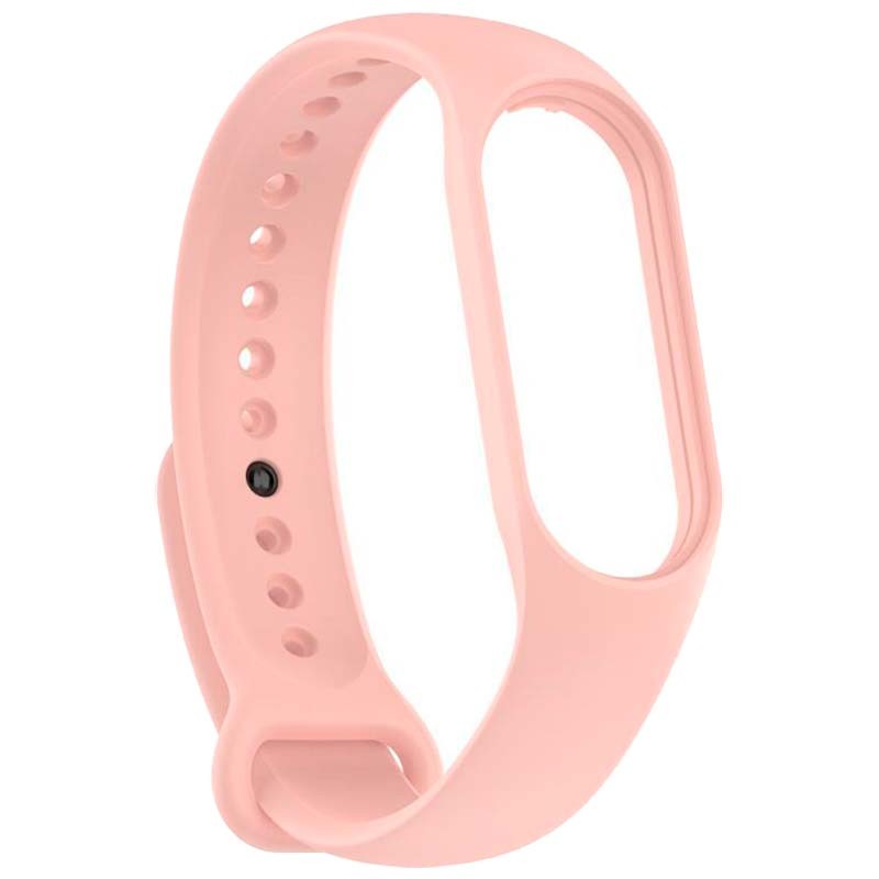 Bracelet en silicone compatible avec Xiaomi Smart Band 7 de couleur Rose Clair - Ítem