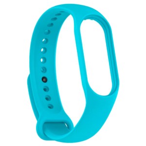 Bracelet en silicone compatible avec Xiaomi Smart Band 7 de couleur Turquoise