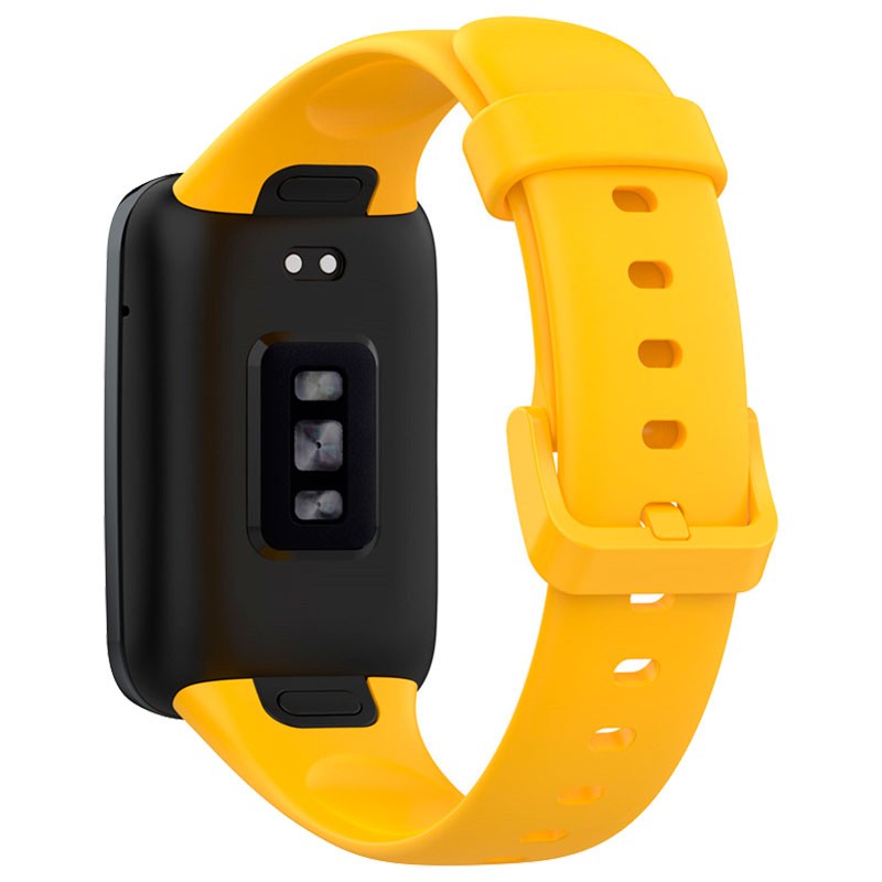 Pulseira de silicone compatível com Xiaomi Smart Band 7 Pro na cor Amarelo - Item1