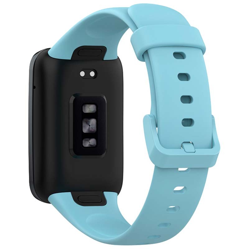 Correa de silicona compatible con Xiaomi Smart Band 7 Pro en color Azul Claro - Ítem1