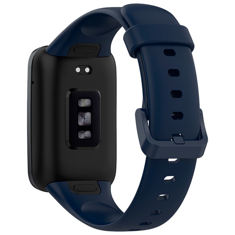 Pulseira de silicone compatível com Xiaomi Smart Band 7 Pro na cor Azul Marinho - Item1