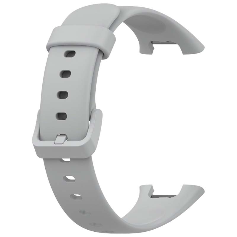 Pulseira de silicone compatível com Xiaomi Smart Band 7 Pro na cor Cinzento - Item2