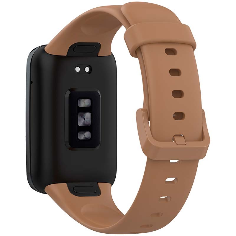 Correa de silicona compatible con Xiaomi Smart Band 7 Pro en color Marrón - Ítem1