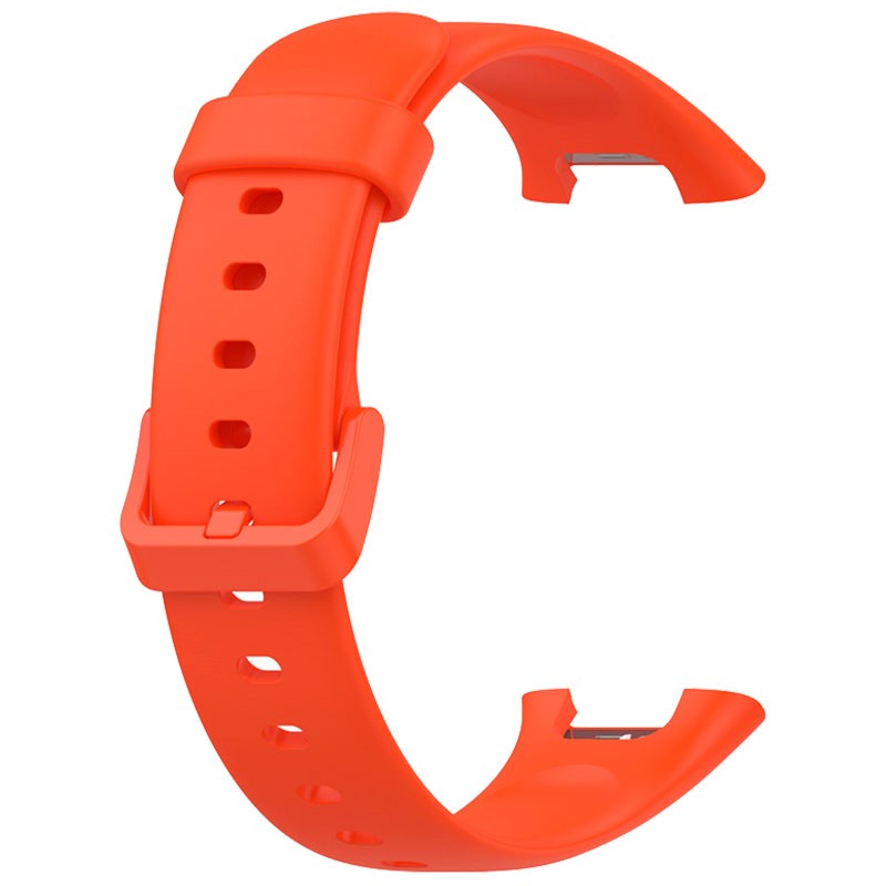 Bracelet en silicone compatible avec Xiaomi Smart Band 7 Pro de couleur Orange - Ítem2