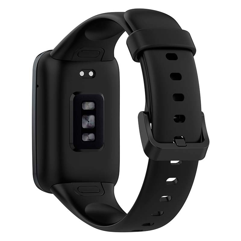 Bracelet en silicone compatible avec Xiaomi Smart Band 7 Pro de couleur Noir - Ítem1