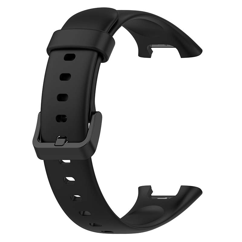 Bracelet en silicone compatible avec Xiaomi Smart Band 7 Pro de couleur Noir - Ítem2