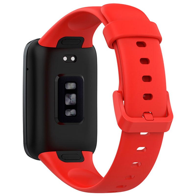 Bracelet en silicone compatible avec Xiaomi Smart Band 7 Pro de couleur Rouge - Ítem1