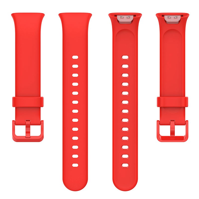 Pulseira de silicone compatível com Xiaomi Smart Band 7 Pro na cor Vermelho - Item3