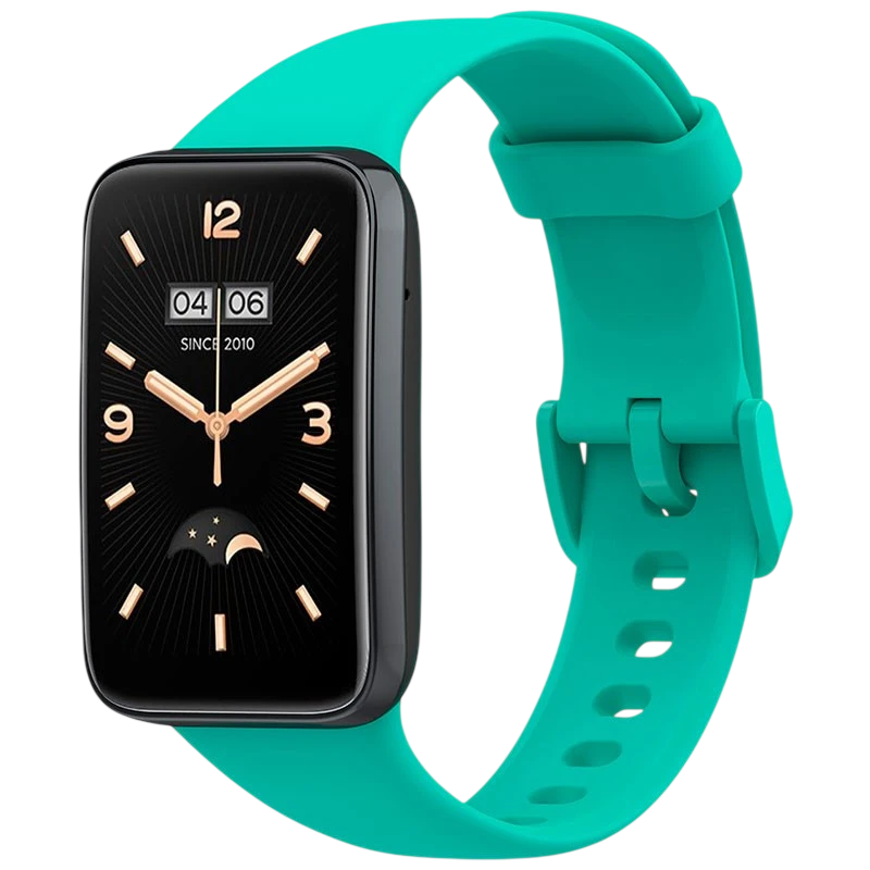 Pulseira de silicone compatível com Xiaomi Smart Band 7 Pro na cor Turquesa - Item