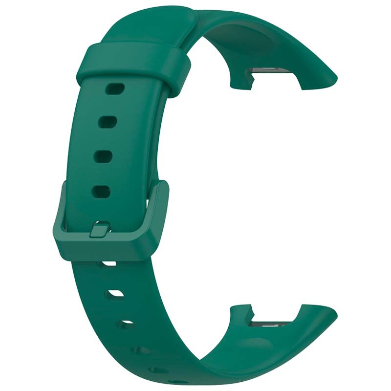 Pulseira de silicone compatível com Xiaomi Smart Band 7 Pro na cor Verde Escuro - Item2