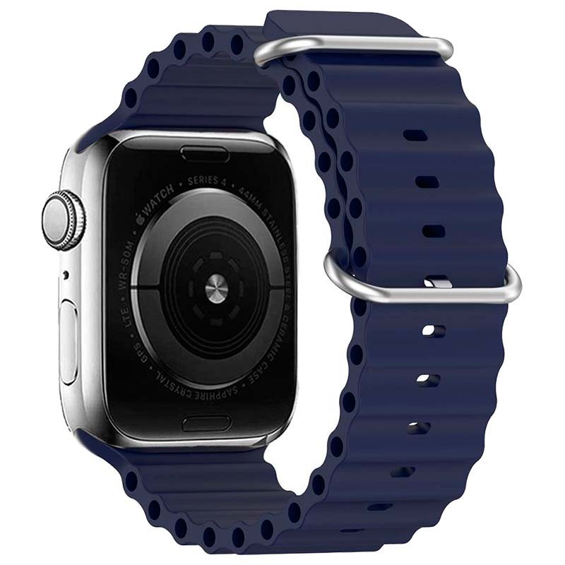 Pulseira Apple Watch 42/44/45/49mm Wave Azul Escuro - Item1