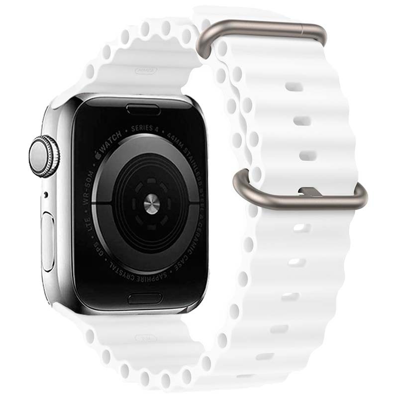 Bracelet Apple Watch 38/40/41mm Wave Blanc - Ítem1