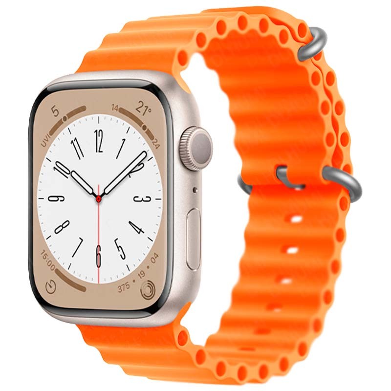 Correa Apple Watch 38/40/41mm Wave Naranja - Ítem